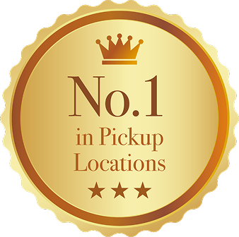 No.1 in Pickup Locations