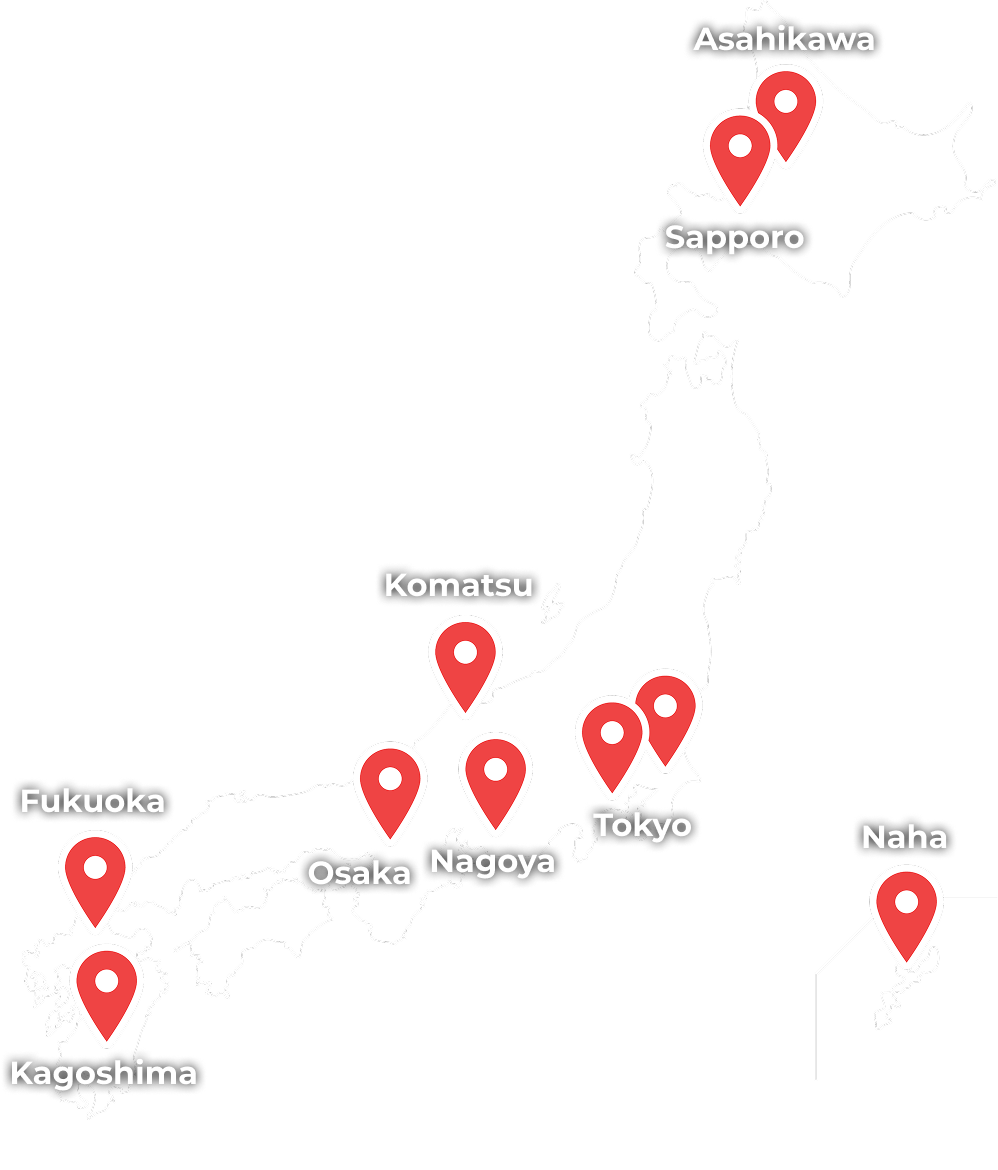 Airport Counter Locations