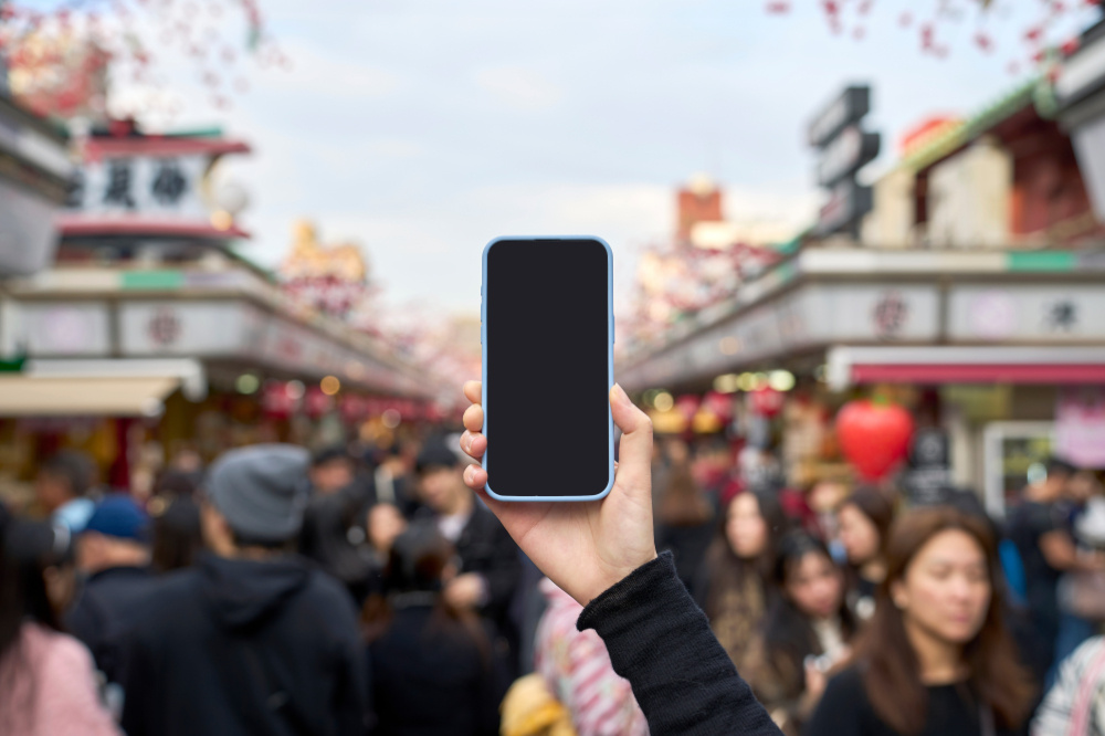 Using a smartphone with wifi in Japan