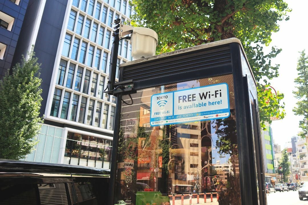 Free Wi-Fi Availability in Japan