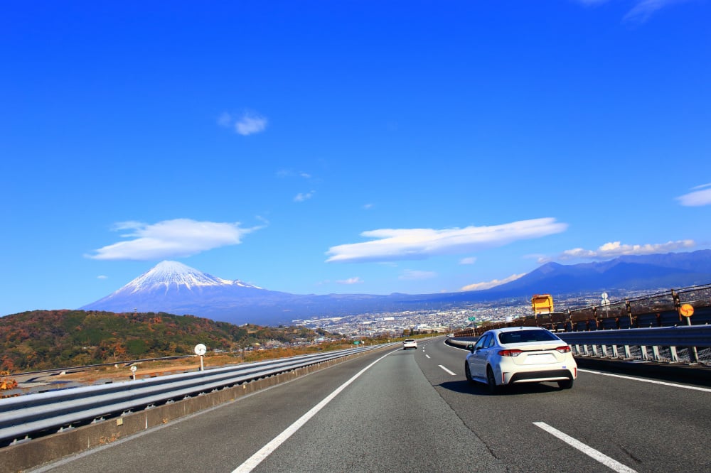 Driving a rental car in Japan