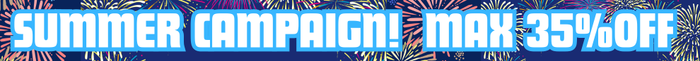 summer campaign! max 35%off