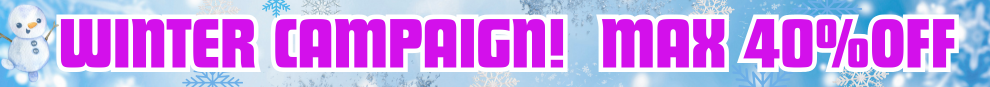 winter campaign! max 40%off