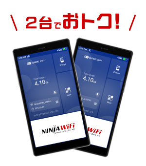 Pocket WiFi 2devices