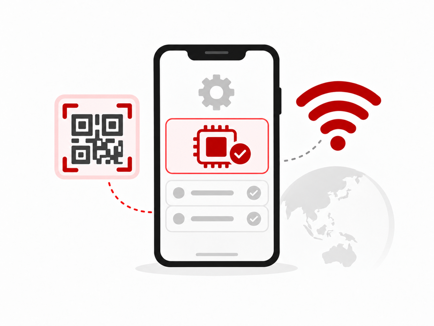 Step 4: Install the eSIM with a Stable Internet Connection