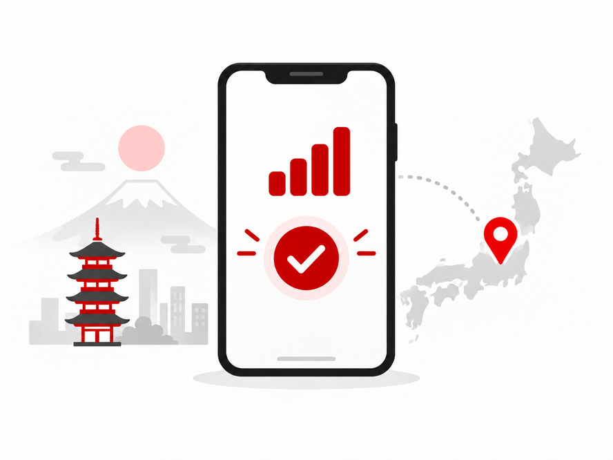 Step 5: Activate and Connect in Japan