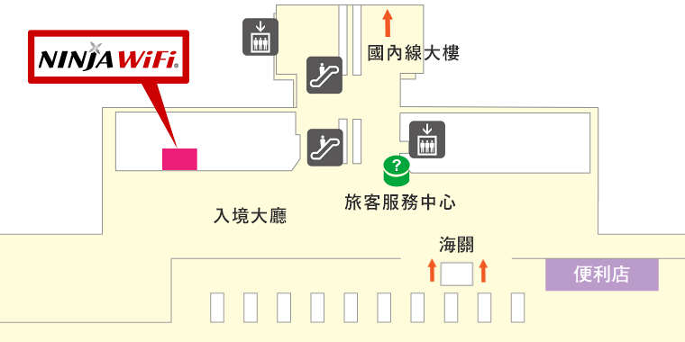 新千歲機場 國際線大樓領取