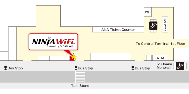 airport map itami