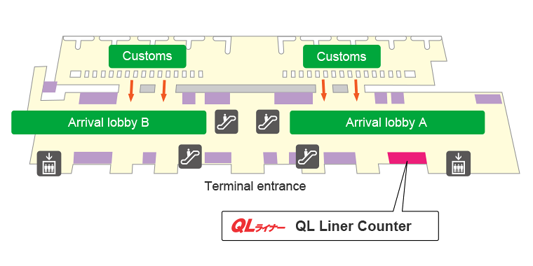 Narita International Airport Terminal 2 Pick-up