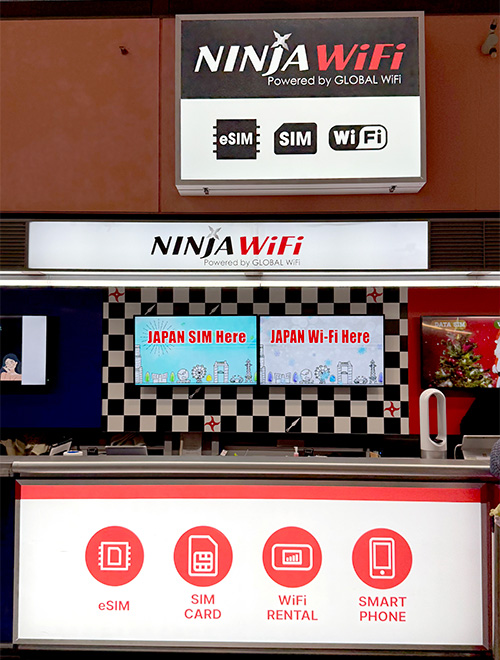 Kansai International Airport Terminal 1 Counter