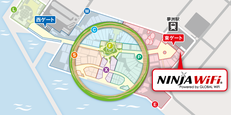 大阪万博会場 マップ