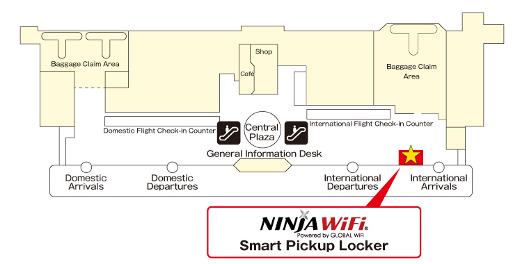 新潟空港 マップ