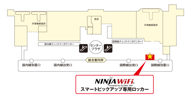 新潟空港 マップ