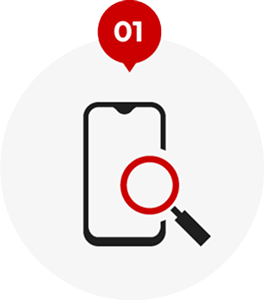 Check your <br>smartphone
